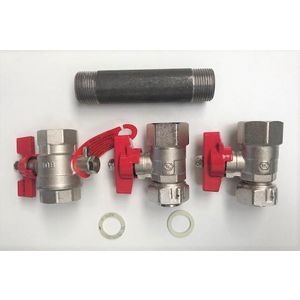 Inbouwset DN15 CF US Echo II Axonic directe temp. sensor