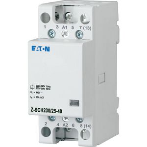 Installatierelais , 230V, 50Hz, 25A, 4NO, 2TE Eaton