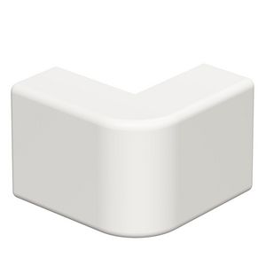 Buitenhoek 10x20mm polyvinylchlorid puur wit VVE=4