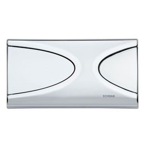 Deco. Plate Targa Duo Chrome