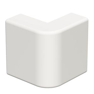 Buitenhoek 10x30mm polyvinylchlorid puur wit VVE=4