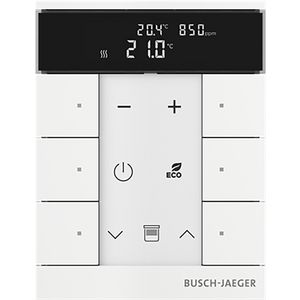 Free@Home Tenton thermostaat 6-voudig CO2 studiowit mat