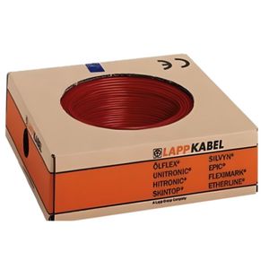 Haspel a 500m. stuurstroomkabel H07V-K 1X50mm² RD rood