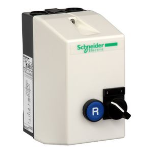 Directstarter in behuizing + schakelaar /reset 18A spoel 230 LE