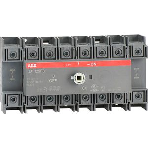 Lastscheider 8P 125 A bodem/DIN-rail montage 1SCA105059R1001
