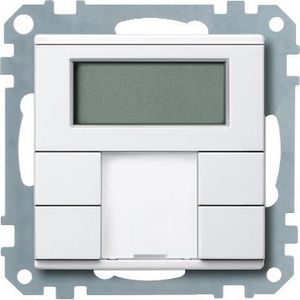 Impulsdrukker 2-voudig Temp.regelaar Polarwit Systee KNX