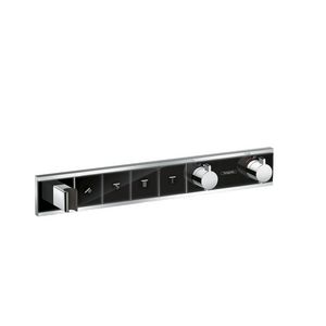 Afbouwdeel inbouwthermostaat RainSelect 4 functies 26l/min. zwart/chroom