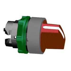red selector switch head 2 pos return right to lef cp grey