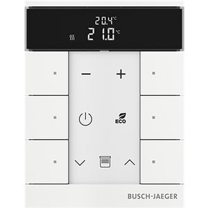 Free@Home Tenton thermostaat 6-voudig studiowit mat