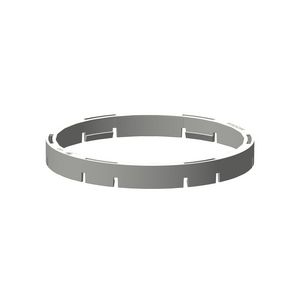 Klemring in/uitlaat Ø130mm