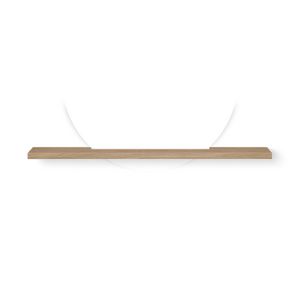 Wooden wandplank voor spiegel 1200mm symmetrisch old grey