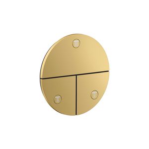 Stopkraan afbouwdeel 3F rond Polished Gold Optic ShowerSelect ID