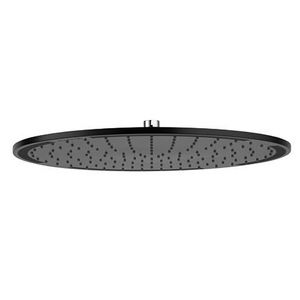 A-QA hoofddouche 400mm rond mat zwart