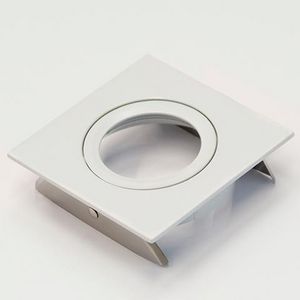 Downlight ring vierkant 87(76)mm w +bladveren 42180160