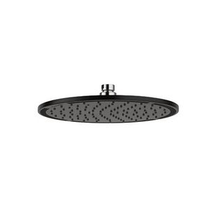 A-QA hoofddouche 250mm rond mat zwart