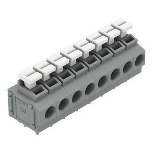 Printklem Drukknop 1,5mm² grijs 235-408/332-000 VVE=25