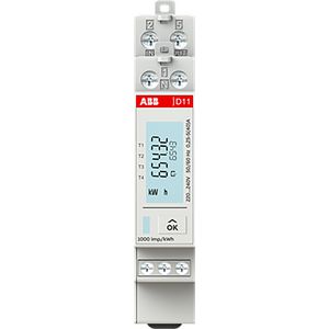 D11 15-M 40, Energiemeter MID, 1 fase direct 40 A