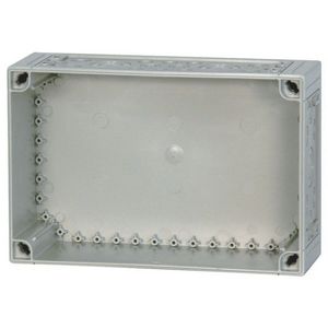 Onderbak CI HxWxD=250x375x113mm metr.doordrukgaten