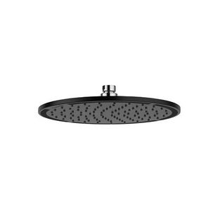 A-QA hoofddouche 250mm rond mat zwart