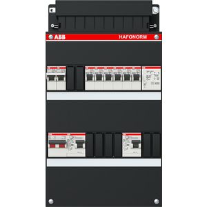 Groepenkast 6 groepen achter 2x 30mA+FT+HS 1-fase 1SPF006907F0382