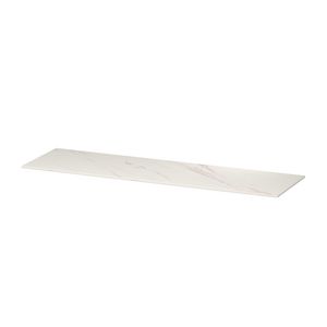 INK Afdkplt keram. slab zndr uitsp. Calacatta mt 160x45