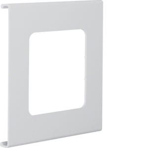 Afdekplaat voor goot 1-voudig FB 130mm breed lichtgrijs