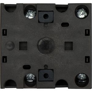 Omschakelaar 2 cont. 20A frontplaat:1-0-2 60gr. vast 1gats