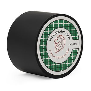 Rol isolatietape PVC zwart 50mm L=10mtr