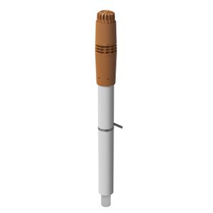 Rolux 5G HR dakdoorvoer 80/125 par l1570mm PP/KS terra
