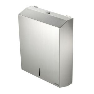 Handdoekdispenser wandmodel RVS geborsteld PUBLIC AREA