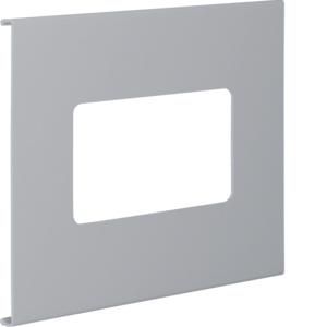 Afdekplaat voor goot 2-voudig FB 190mm breed grijs