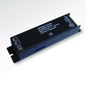 RGB controller DMX 5A 3 kanalen 12-24Vdc DIP 46191061