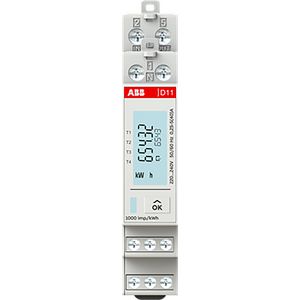 D11 15-M 40 Modbus B, Energiemeter MID, 1 fase direct 40 A