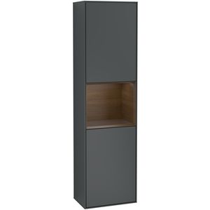 Hoge kast Finion 418x1516x270mm Mid.Blue Matt Lacquer F460GNHG