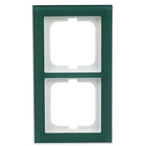 Afdekraam 2v ax-glas avocado