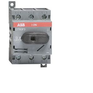 Lastscheider 3P 63 A AC/22/AC 23 bodem/DIN-rail montage