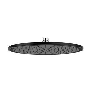 A-QA hoofddouche 300mm rond mat zwart