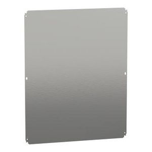 Volle montageplaat 1000x800mm Omkeerbaar Gegalv. Plaatstaal