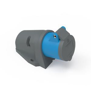 Wandcontactdoos 6h 16A 3P 230V IP44 QC