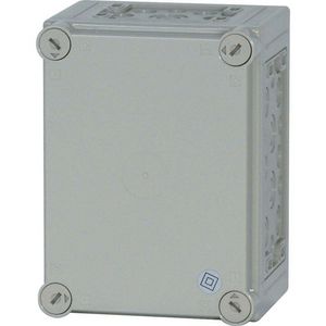 Kast Ci Hx250x187.5x150mm deksel Ral7035 metr.doordrukgaten