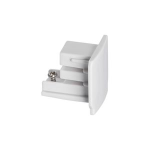 3-Fase rail eindkap wit 41093110
