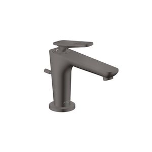1-hendel fonteinmengkraan 90 Coolstart Cubic Cut greep incl. waste-inrichting brushed black chroom Citterio-C