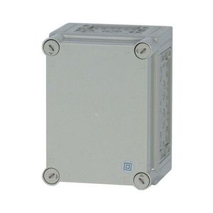 Kast Ci Hx250x187.5x175mm deksel Ral7035 metr.doordrukgaten