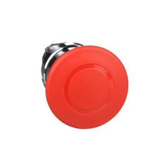 Kop voor noodstop Ø40 drukken-trekken Ø22mm Rood-