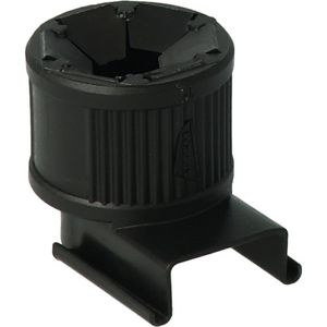 KBS Schuifinvoer Ø16mm zwart VVE=50