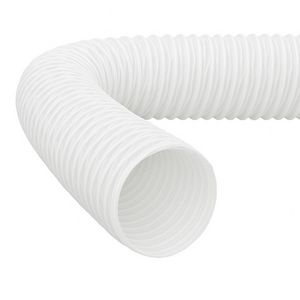 Doos a 3m. spiraalslang wit VF vinyl Ø125mm