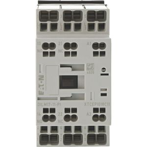 Magneetschakelaar DILM17-11(220V50/60HZ) 7,5kW 1m1v Push-in