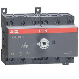 Lastscheider 6P 80 A bodem/DIN-rail montage