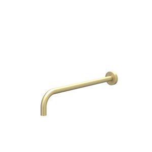 Douchearm wandmodel 40cm 1/2" geborsteld mat goud