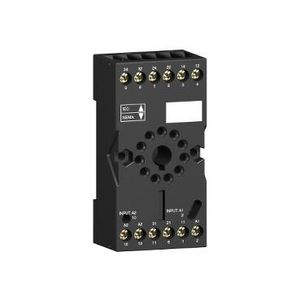 Relaisvoet Aparte contacten 12A < 250V conn. VVE=10